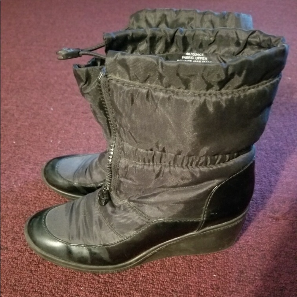 Anne Klein Wedge Heel Boots